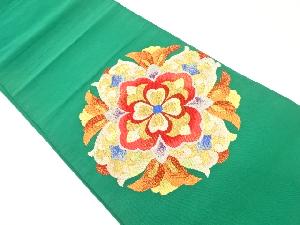 綴れ華文模様織出し名古屋帯